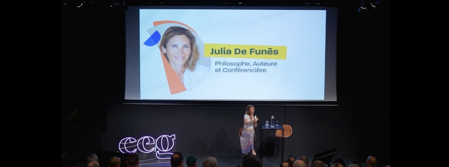 Vidéo – Julia De Funès, une approche philosophique du bien être !